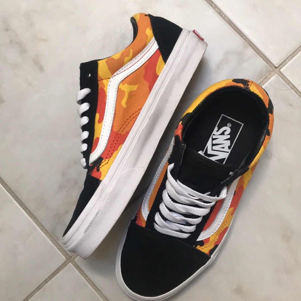 Camo vans